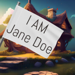 I AM Jane Doe Flag