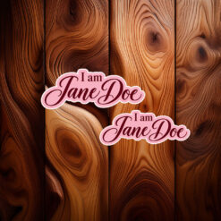 I Am Jane Doe Sticker