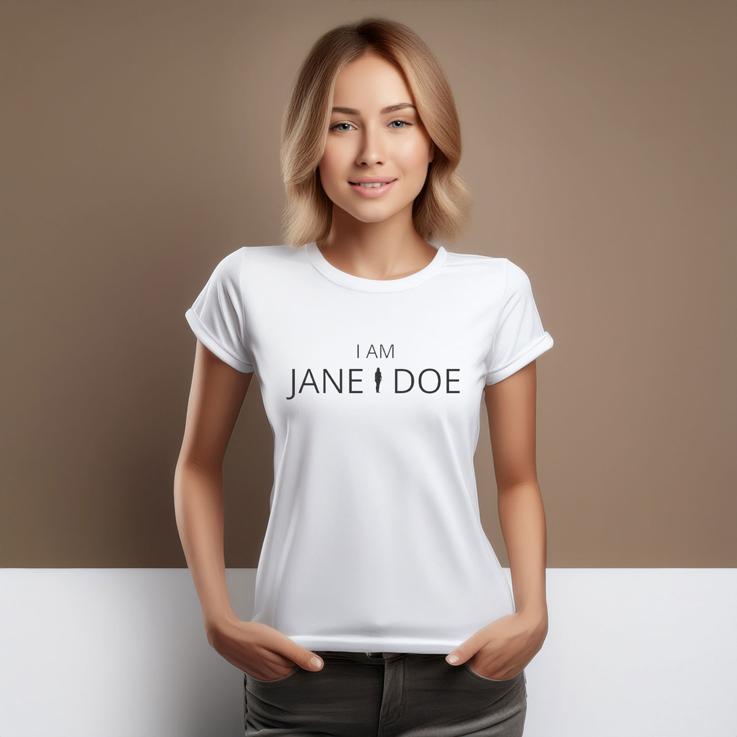 I AM JANE DOE Unisex Softstyle T-Shirt