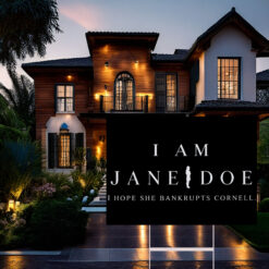 I Am Jane Doe Anonymous Woman Yard Sign