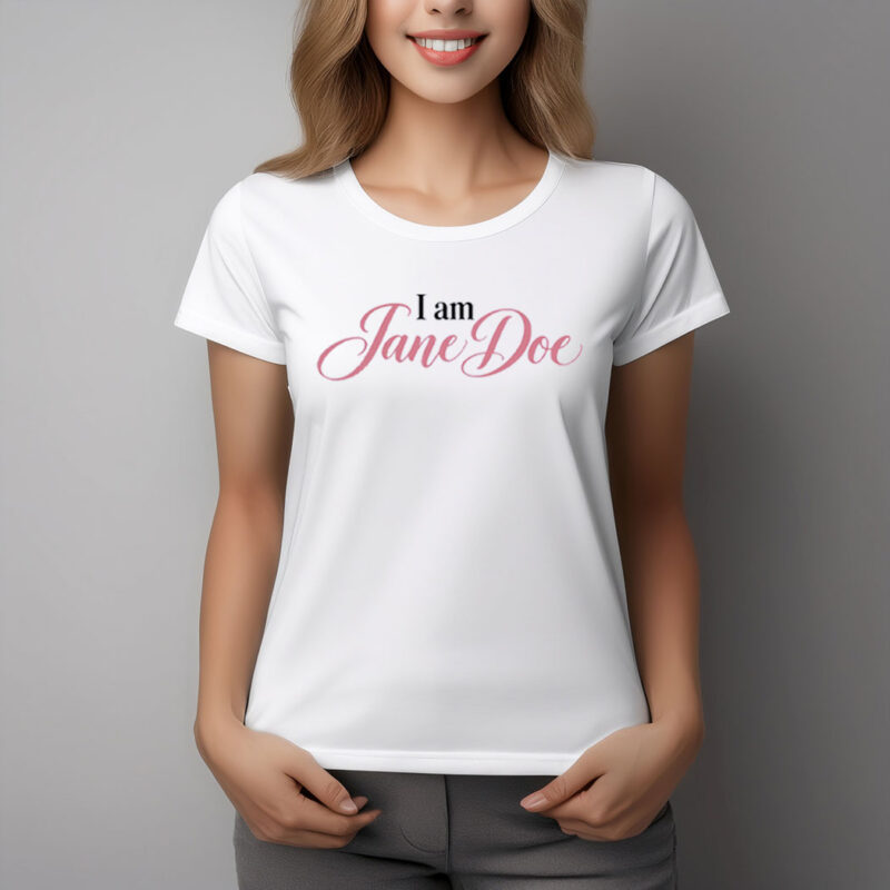 I Am Jane Doe Believe Women Protest Shirt