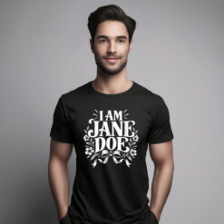 I Am Jane Doe Feminist Graphic Shirt