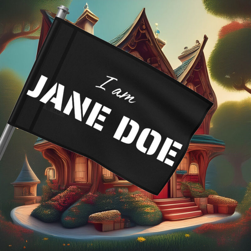 I Am Jane Doe Feminist Solidarity Flag