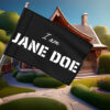 I Am Jane Doe Feminist Solidarity Flag
