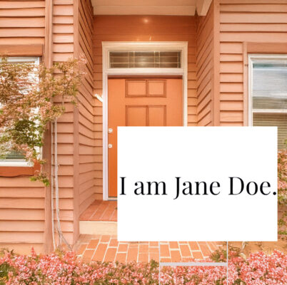 I Am Jane Doe Feminist Solidarity Yard Sign