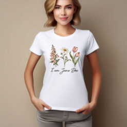 I Am Jane Doe Floral Feminist Shirt
