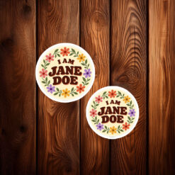 I Am Jane Doe Protect Survivors Sticker