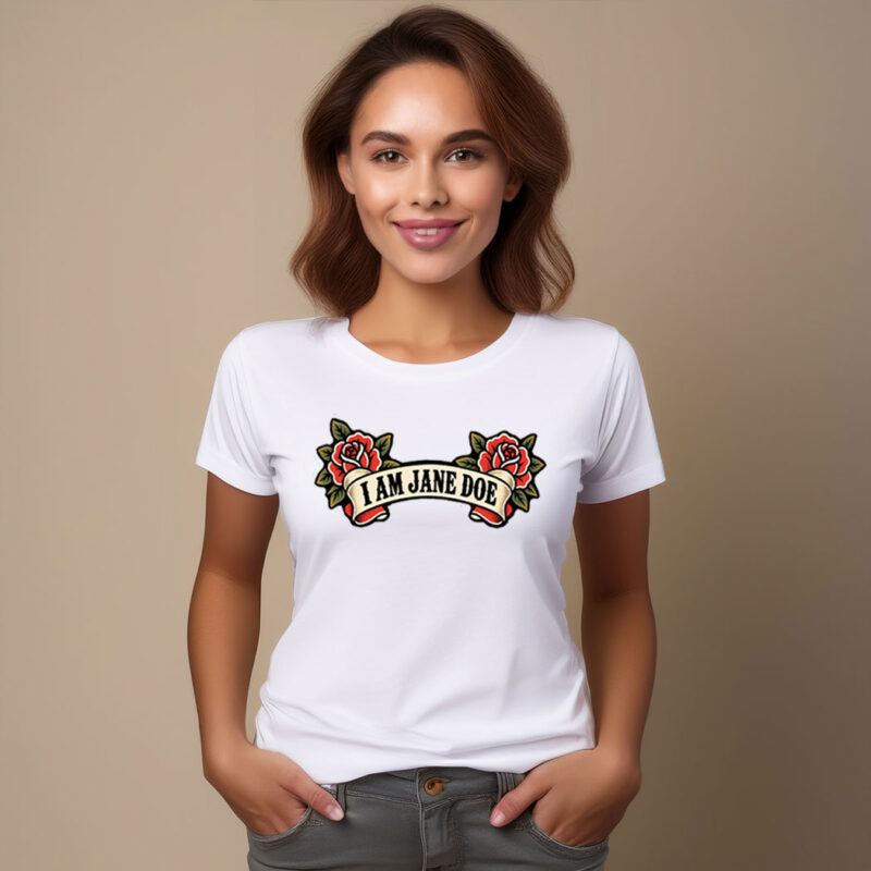 I Am Jane Doe Rose Shirt