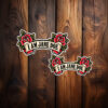 I Am Jane Doe Rose Sticker