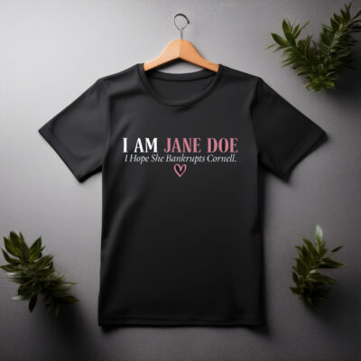 I Am Jane Doe Shirt, Jane Doe Cornell University Tee