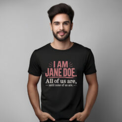 I Am Jane Doe Shirt, Women's Rights Equality Tee