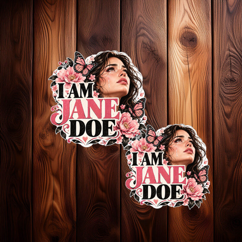I Am Jane Doe Solidarity Sticker
