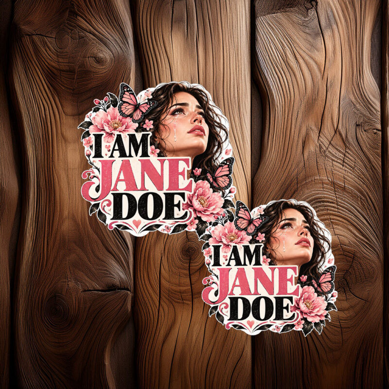 I Am Jane Doe Solidarity Sticker
