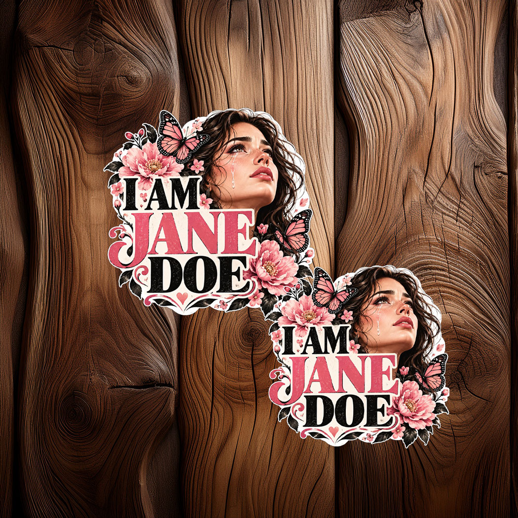 I Am Jane Doe Solidarity Sticker