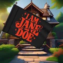 I Am Jane Doe Women Graphic Flag