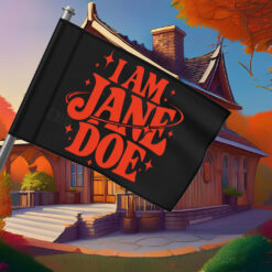 I Am Jane Doe Women Graphic Flag