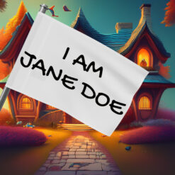 I Am Jane Doe Womens Rights Flag