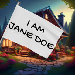 I Am Jane Doe Womens Rights Flag