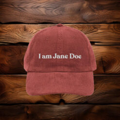I am Jane Doe Vintage Embroidered Hats