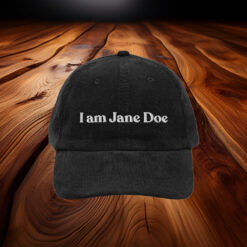 I am Jane Doe Vintage Embroidered Hats