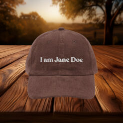 I am Jane Doe Vintage Embroidered Hats