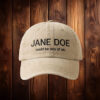 Jane Doe Could Be Any Of Us Embroidered Hat